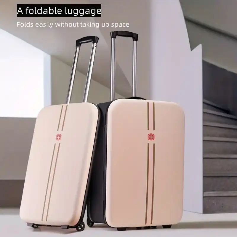 20 Aluminum Carryon Suitcase With Silent Wheels And Tsa Lock