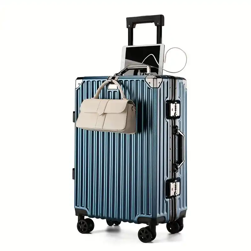 Lightweight Hard Shell Trolley Luggage Durable Travel Business Suitcase