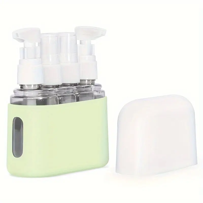 4 Pack Tsa Approved Leak Proof Travel Bottles 17 Oz Toiletry Containers