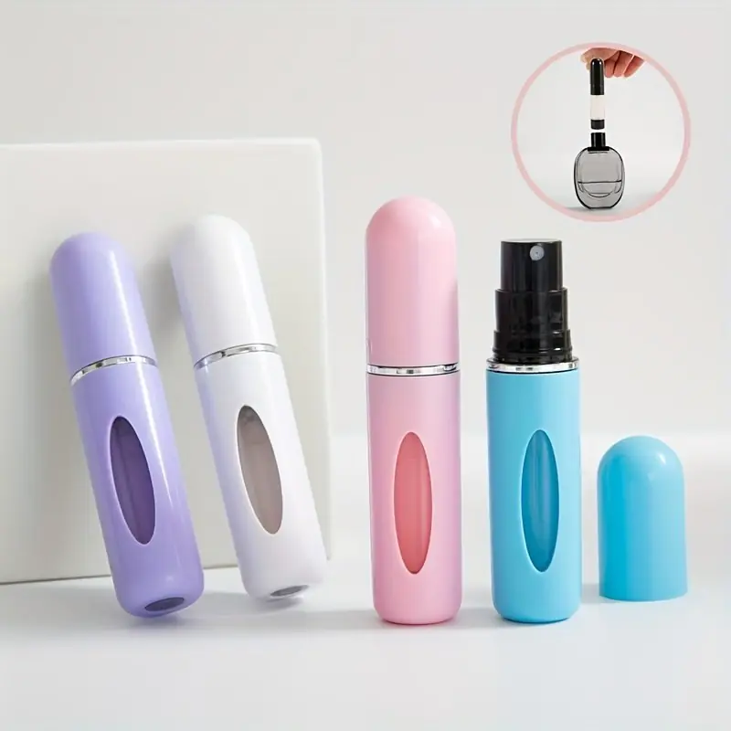 Travel Size Refillable Perfume Spray Bottle 5ml Convenient Bottomfilling