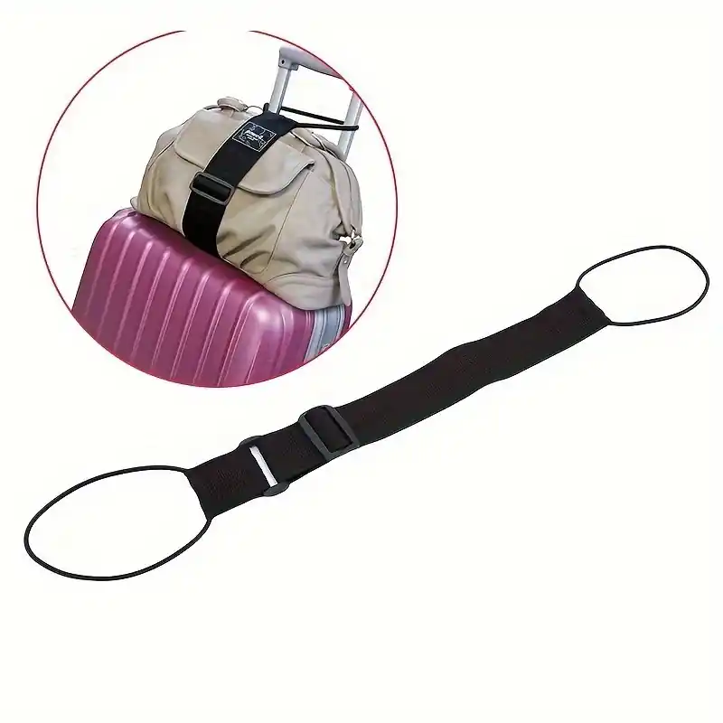 Adjustable Elastic Luggage Straps Secure Travel Bungee Belts 136pcs
