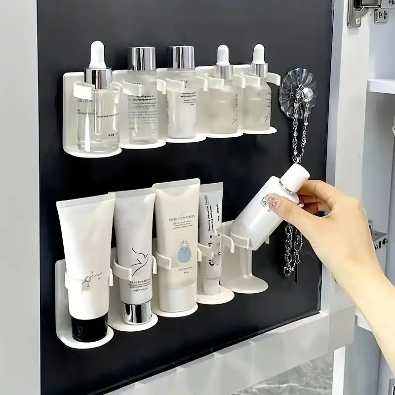 Punchfree Wallmounted Facial Cleanser Holder Bathroom Storage Shelf