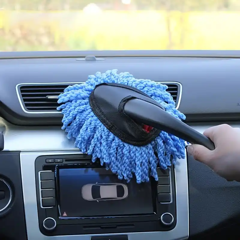 Nanofiber Car Interior Dust Removal Mini Soft Bristle Brush