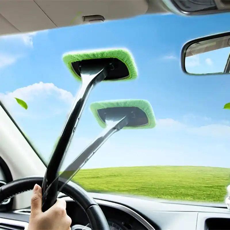 Car Window Cleaning Brush Kit Effortless Streakfree Shine