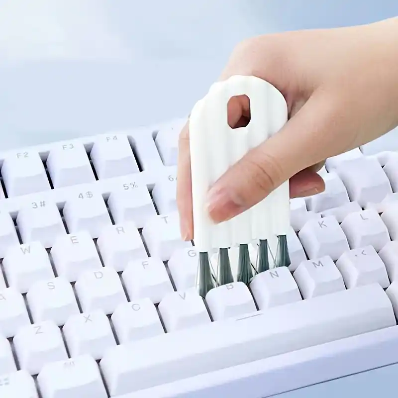 Ultimate 3in1 Pc Cleaning Kit Soft Brush Precision Duster Keycap Tool