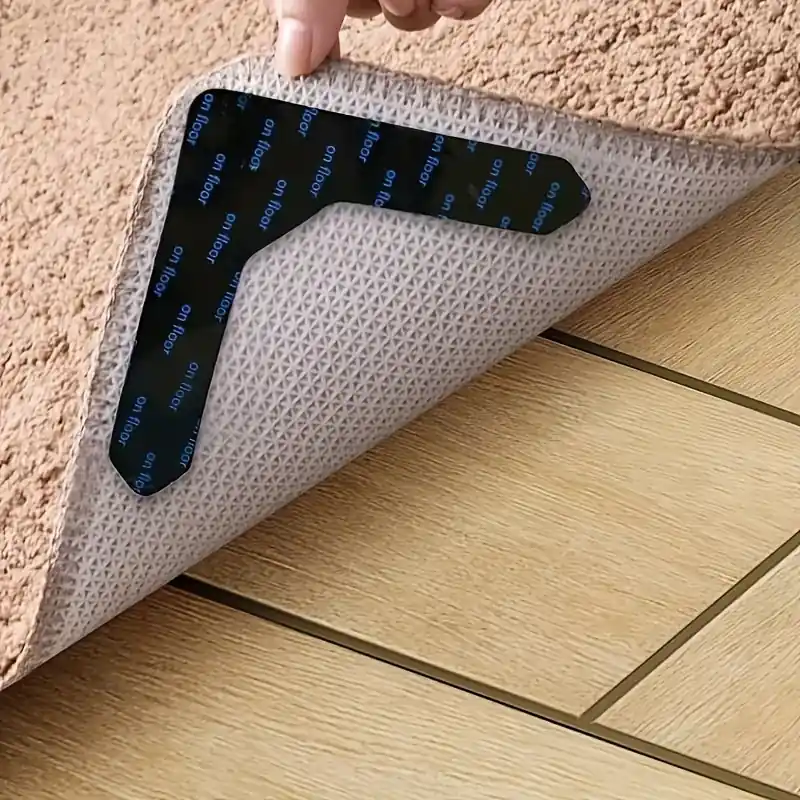 16pcs Nonslip Carpet Grippers For Living Room Dining Room Bathroom Rugs