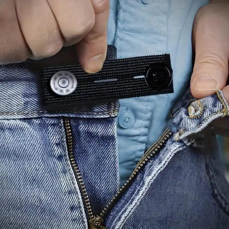 Adjustable Nosew Jeans Waist Extender Buttons For Men Women 2pcs