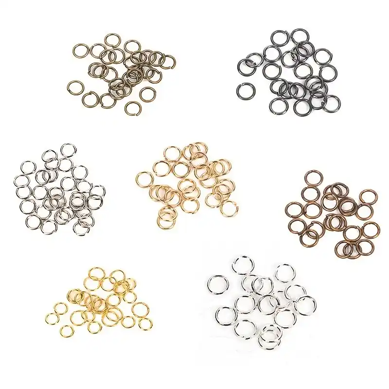 Bulk Open Jump Rings Diy Jewelry Making Multiple Sizes