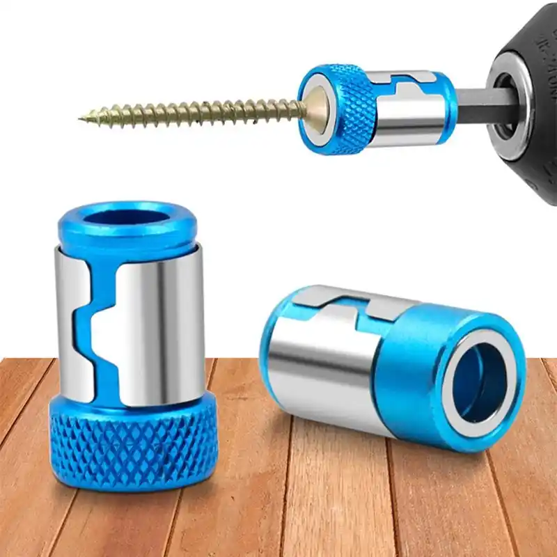 1pc Anticorrosion Magnetic Ring Screwdriver Bit Strong Alloy Magnetizer