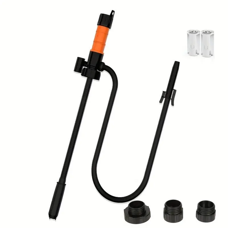 Portable Batterypowered Fuel Pump 25gpm 356 Hose Versatile Transfer