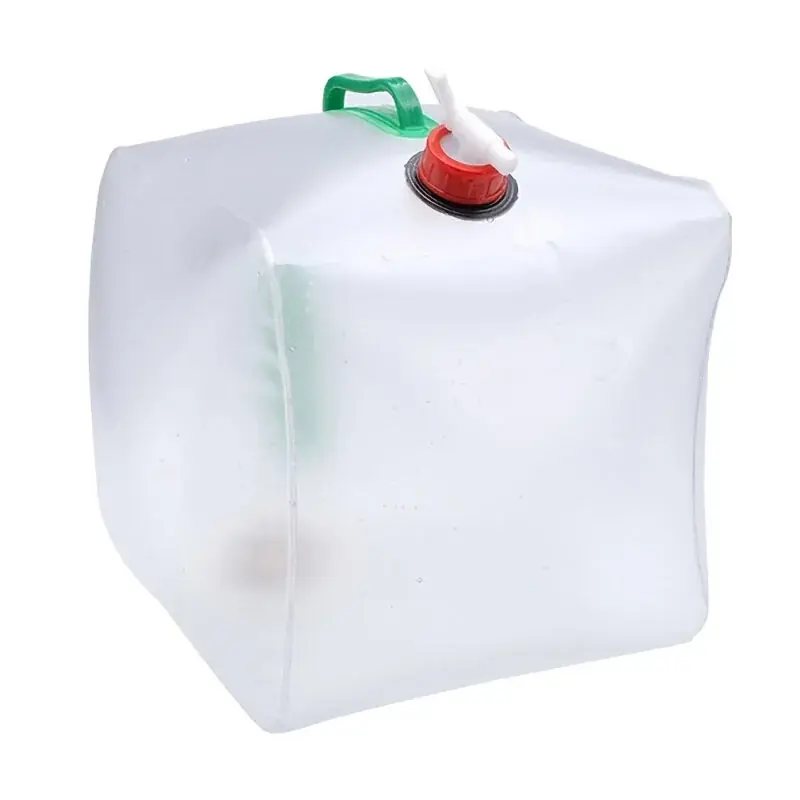 20l Collapsible Water Bag For Camping Hiking Outdoor Sports Durable Storage