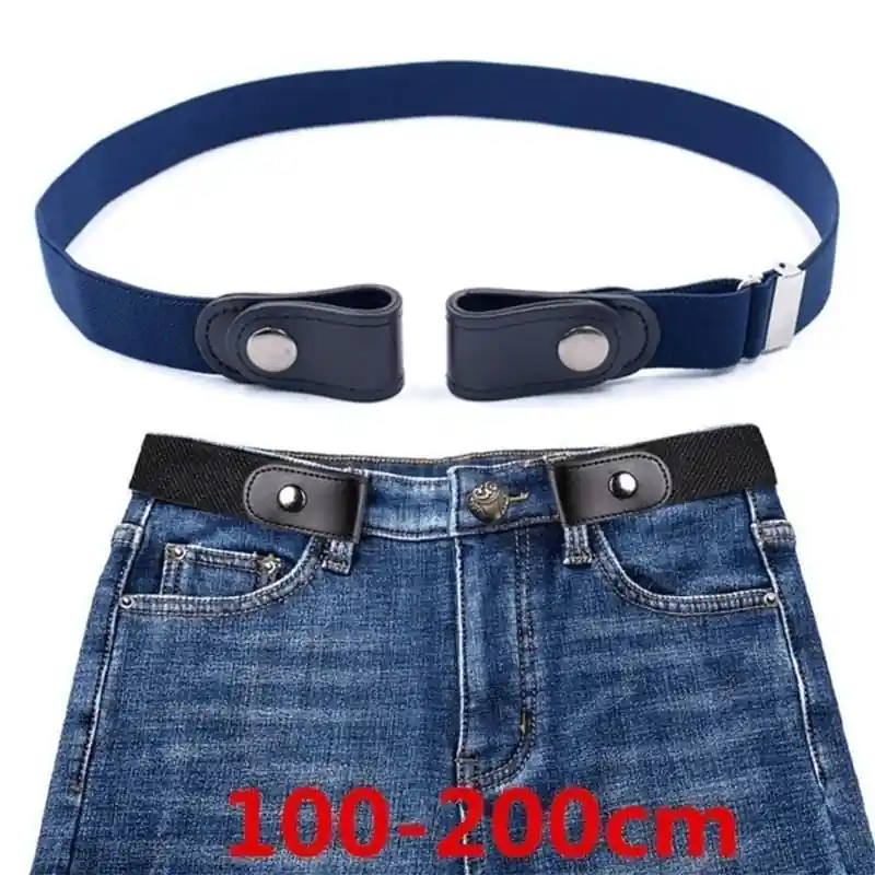 Adjustable No Buckle Elastic Waist Belt For Men Comfort Fit