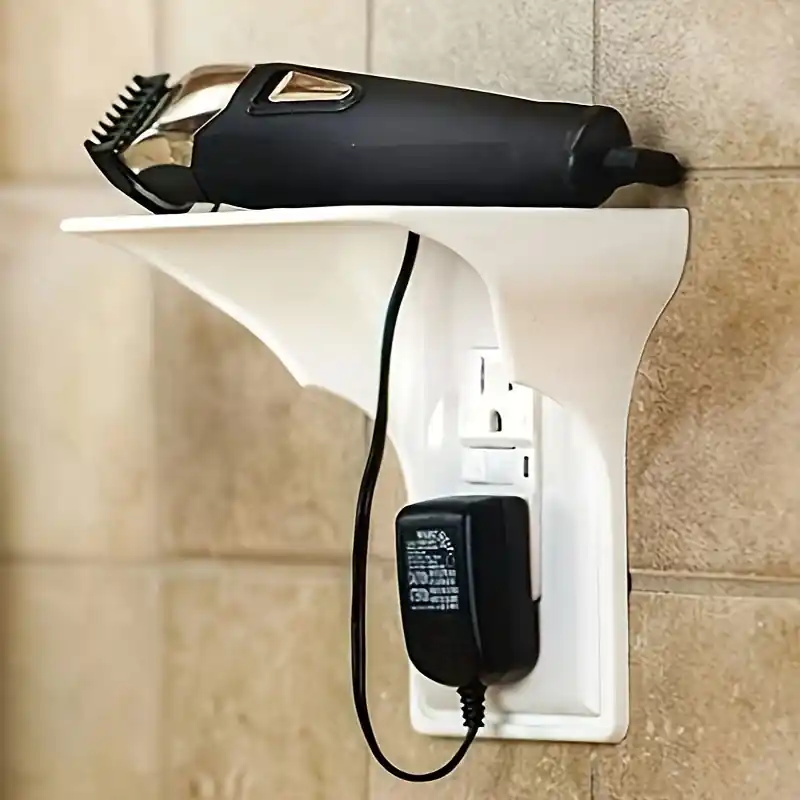 Punchfree Wall Socket Bracket Versatile Storage For Home Dorm