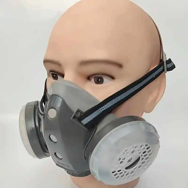 Reusable Halfface Respirator Mask Set For Industrial And Woodworking Dust Protection