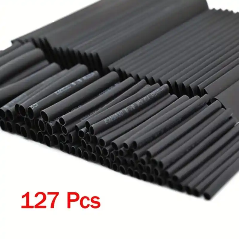 127pcs Waterproof Heat Shrink Tubing Kit Electrical Wire Wrap Assortment