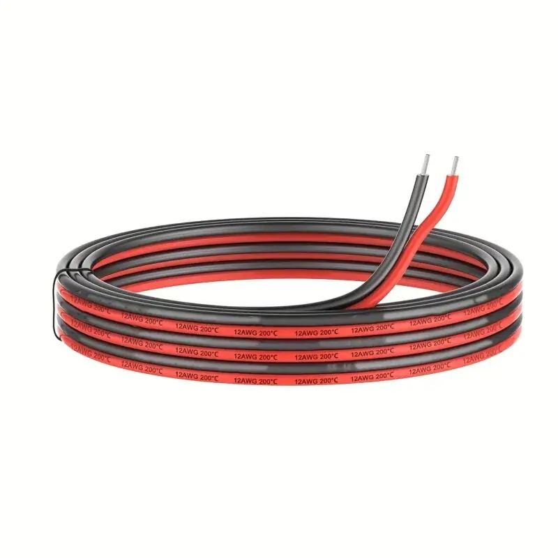 50ft Silicone Electrical Wire 121416 Awg Flexible Tinned Copper