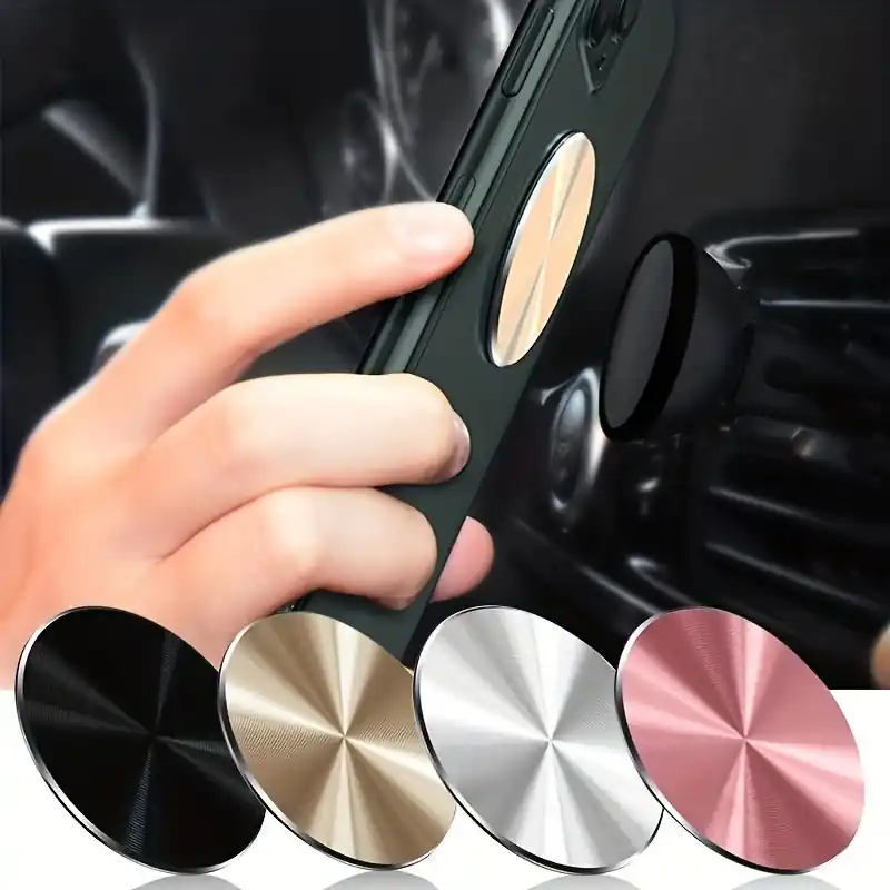 Universal Magnetic Car Phone Mount Strong Grip Easy Install Aluminum Alloy
