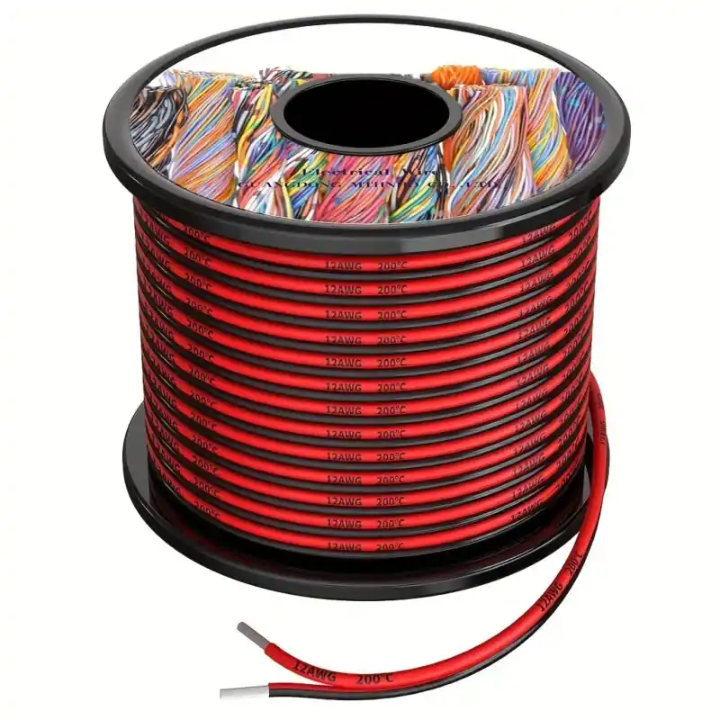 12 Awg Silicone Electrical Wire Kit 9m 2conductor