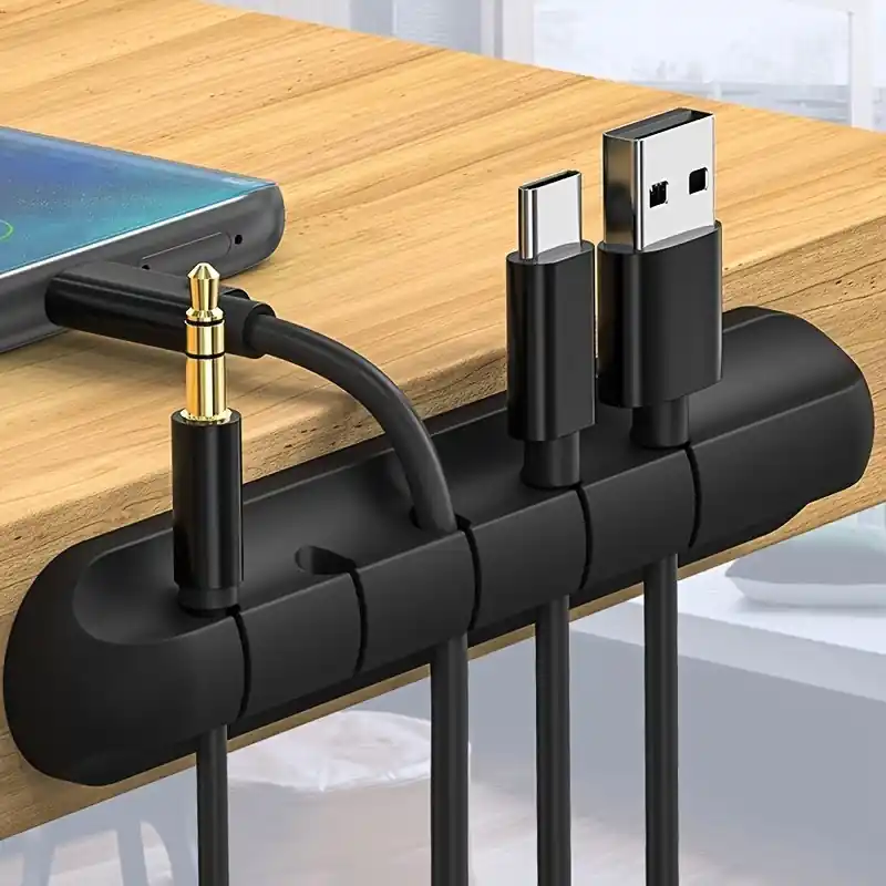 5 Slot Cable Clips Tidy Cable Management For Home Office Car