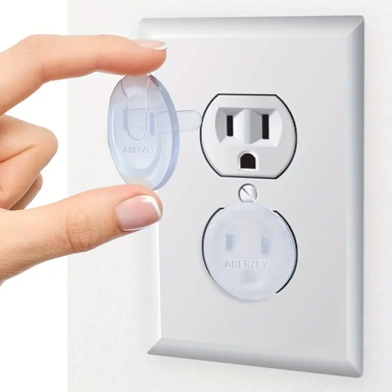 10pcs Baby Proof Outlet Covers Child Safety Electric Plug Protectors