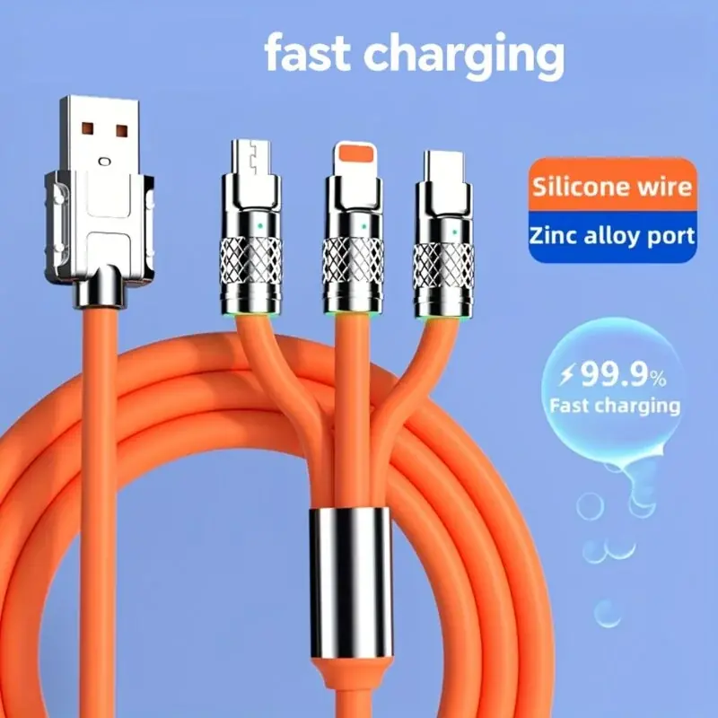 120w Usbc Fast Charger Cable For Iphone Universal Devices