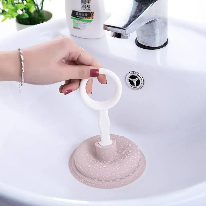 Heavyduty Sink Drain Toilet Plunger For Bathroom Shower Bathtub