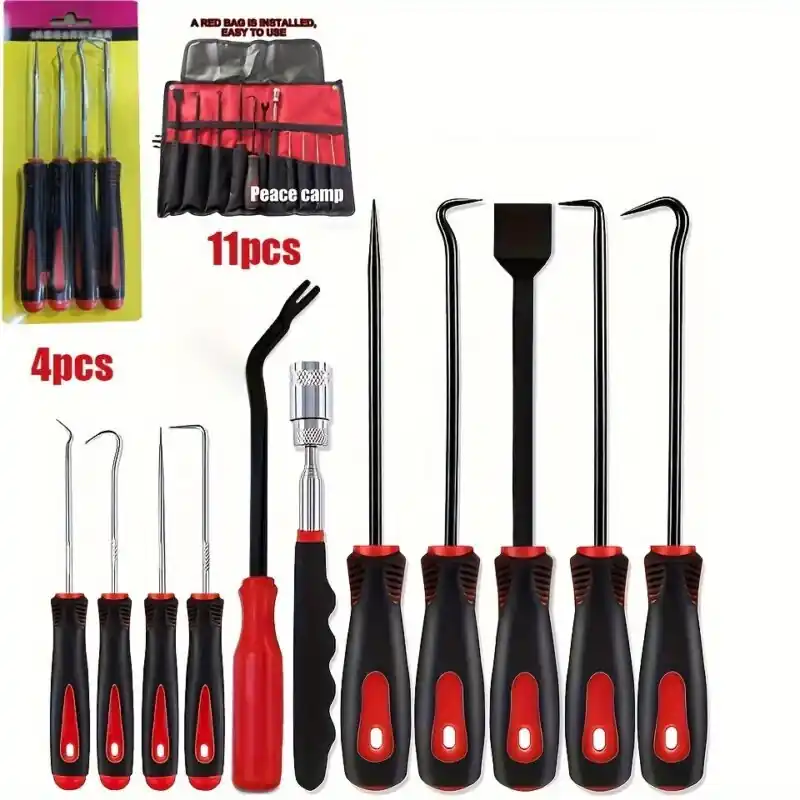 11piece Precision Pick Hook Set For Automotive Electronics Maintenance Tools