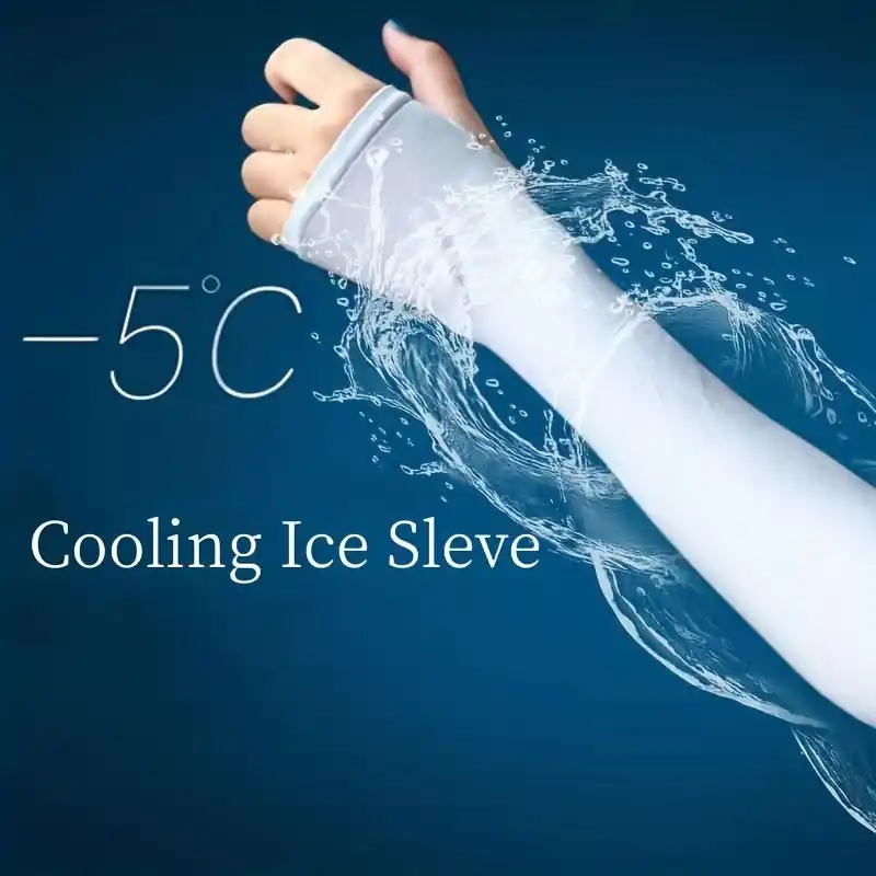 Uv Protection Thin Breathable Summer Arm Sleeves 1 Pair
