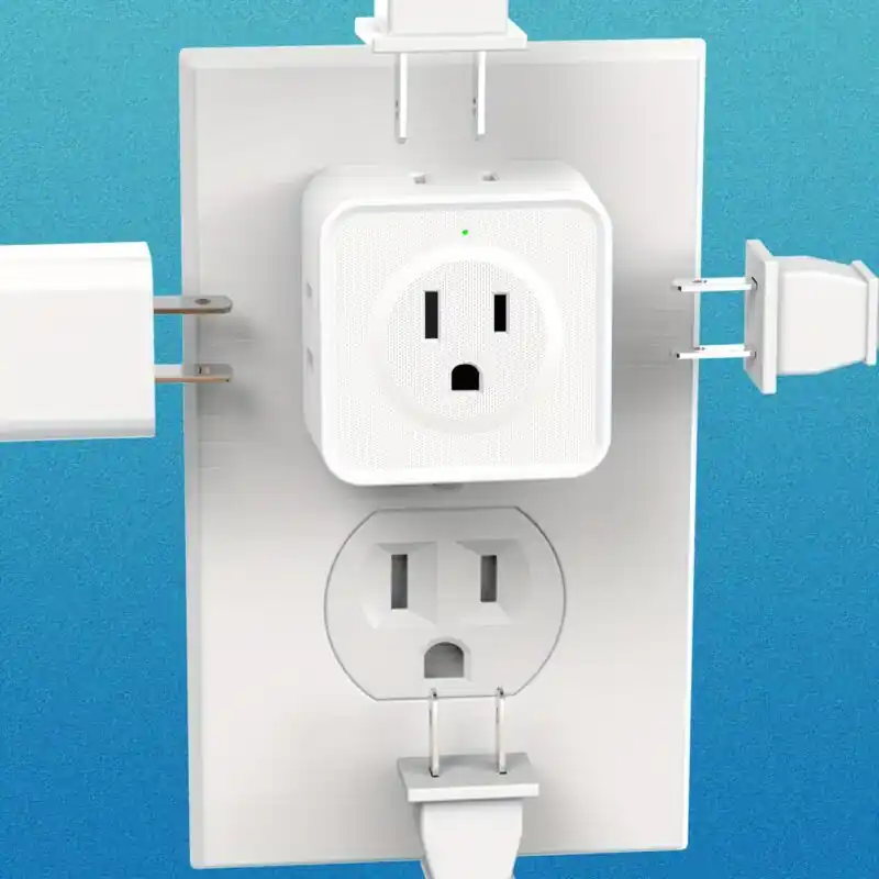 5way Multi Plug Outlet Adapter Travel Home Office Essentials