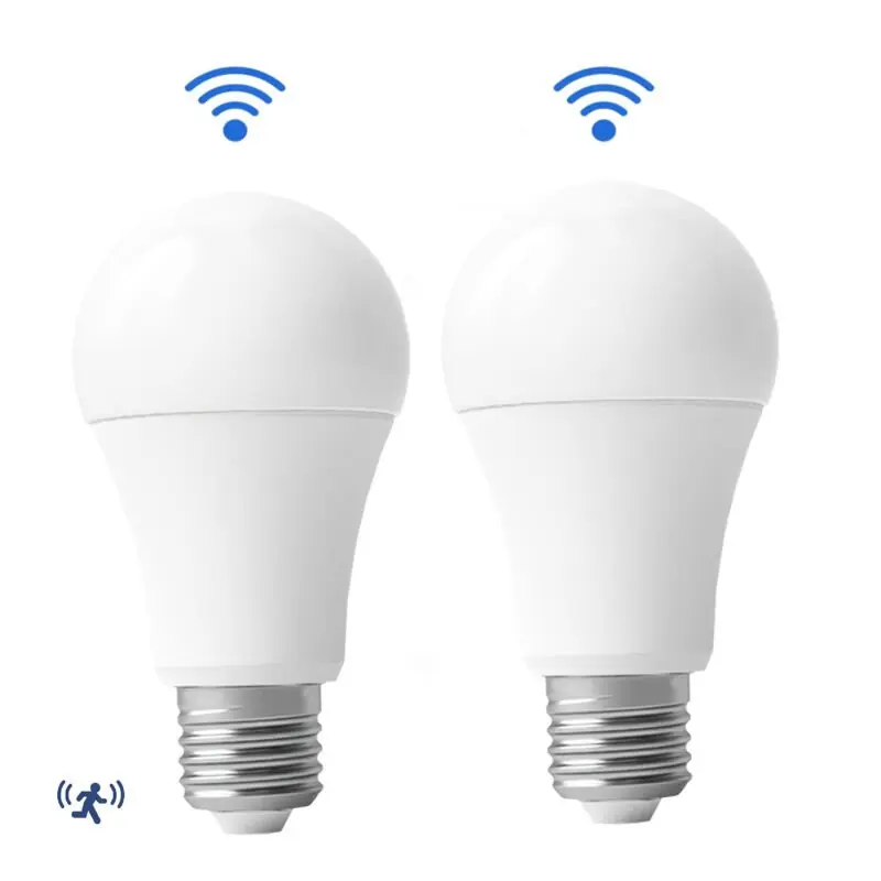 Led Motion Sensor Bulb Energy Efficient Home Parking Light