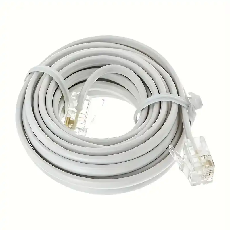 Rj11 Telephoneinternet Cable Highspeed Multiple Lengths For Home Office