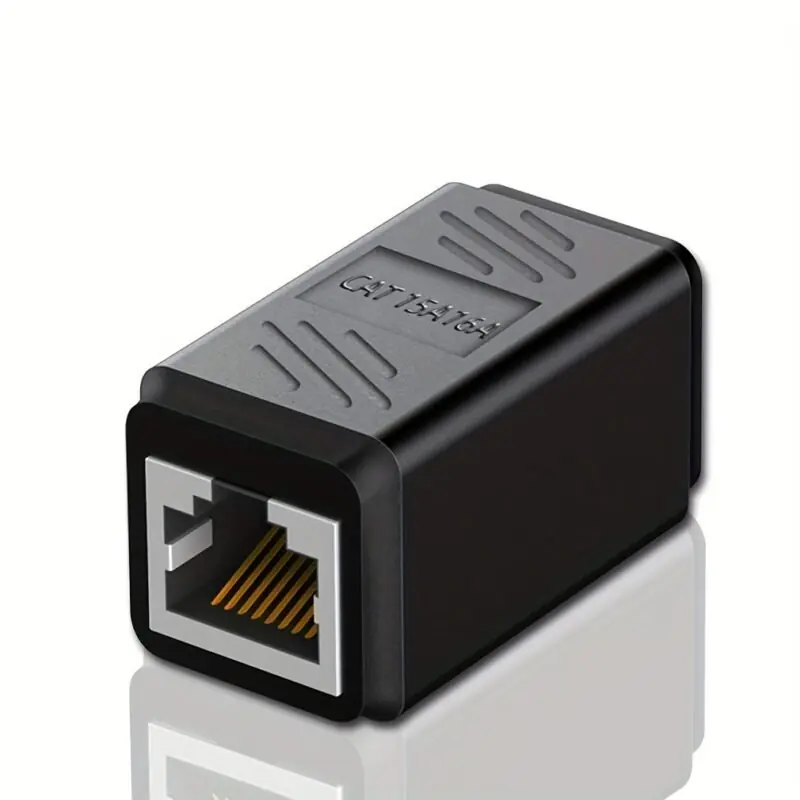 Highspeed Rj45 Cat76 Ethernet Adapter Femaletofemale Gigabit Network Extender