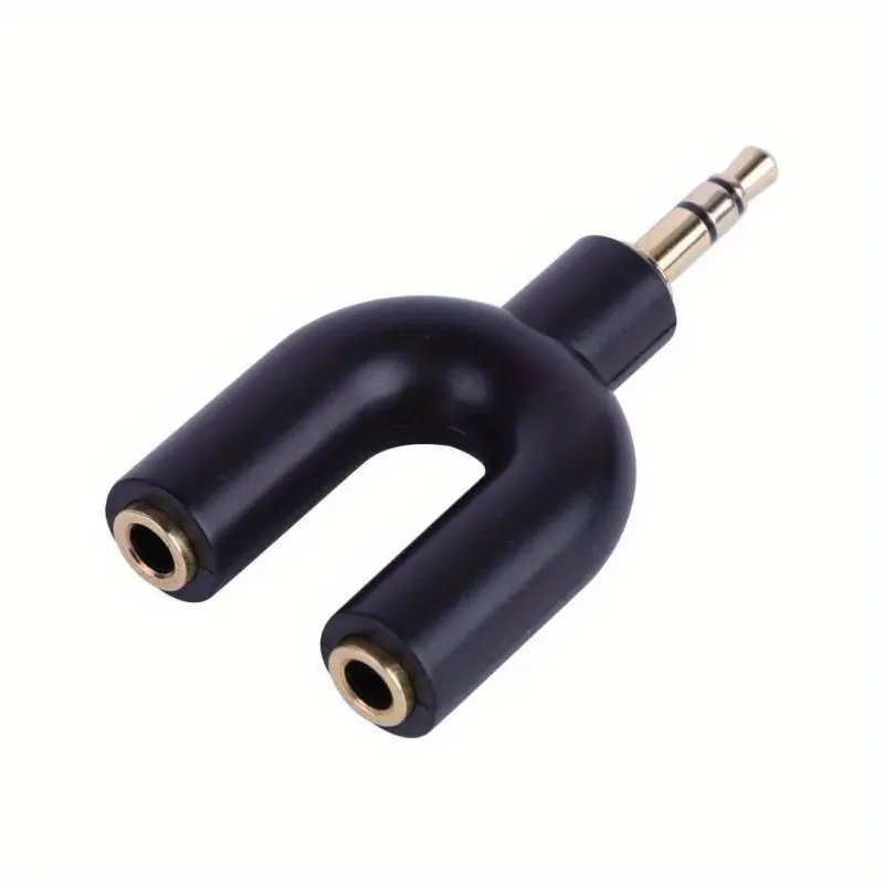 35mm Y Dual Audio Splitter Cable Adapter For Headphones