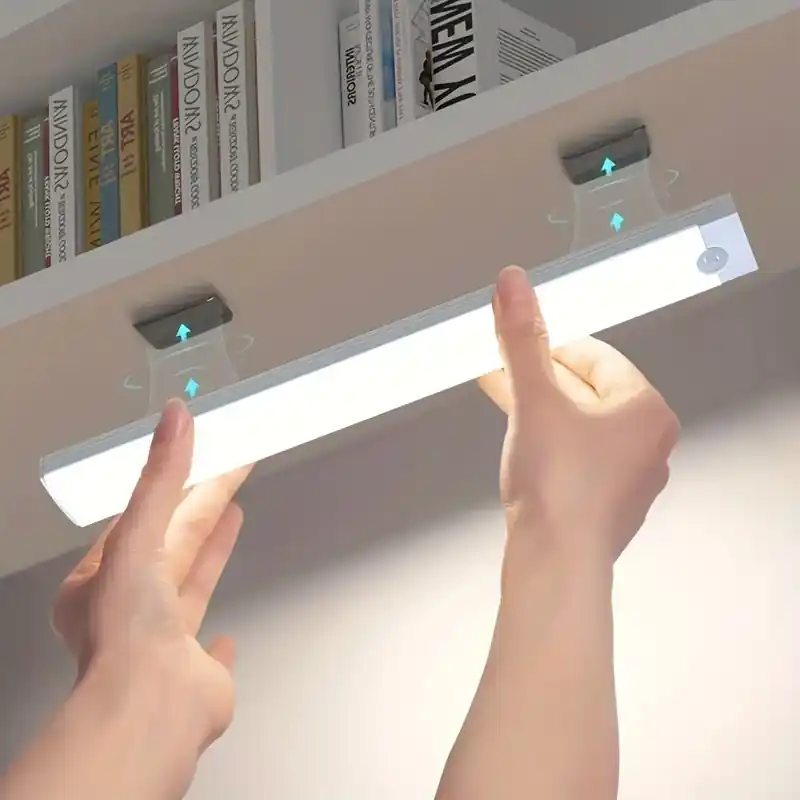 Usb Rechargeable Motionactivated Led Cabinet Light Wireless Batterypowered For Home