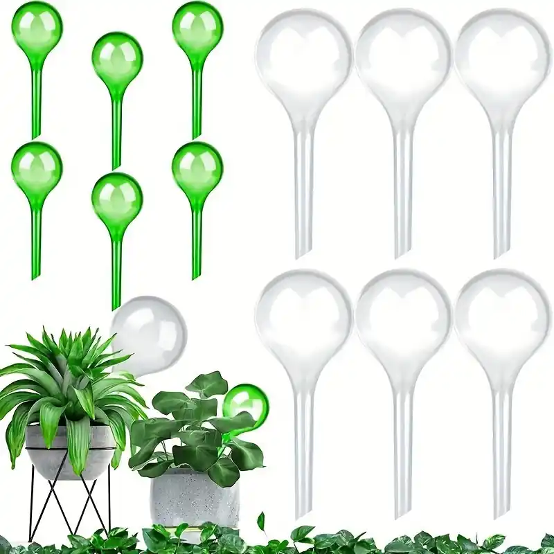 5pack Selfwatering Globe System Automatic Plant Hydration Stylish Home Decor