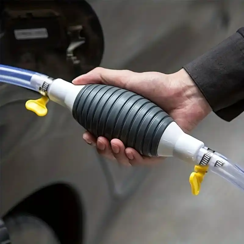 Highefficiency Universal Hand Siphon Pump Fast Fuel Oil Water Transfer