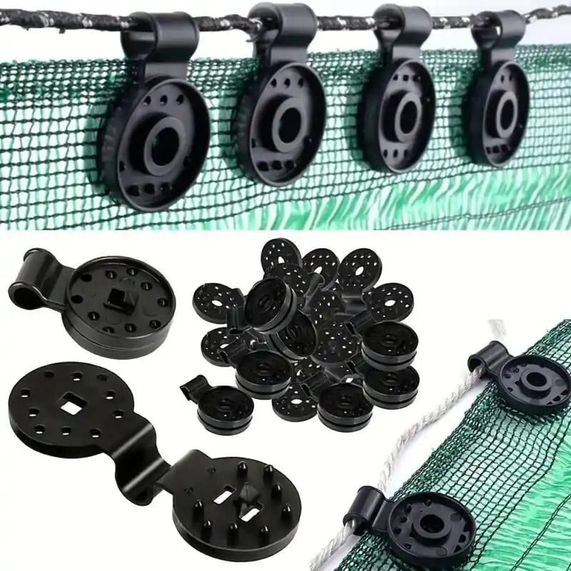 30pcs Durable Greenhouse Shade Net Clips Plastic Sunshade Tent Accessories