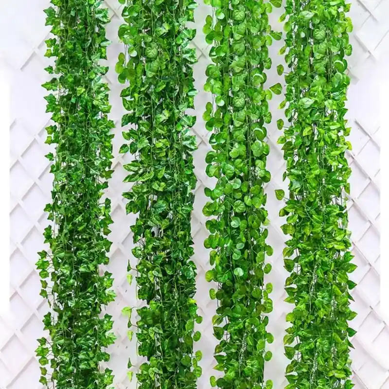 Artificial Green Ivy Garland Silk Leaf Vine Home Garden Decor