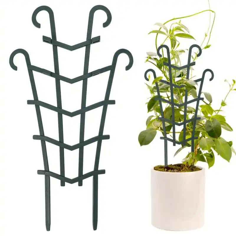 Durable Green Trellis For Climbing Plants Indoor Outdoor Garden Solution