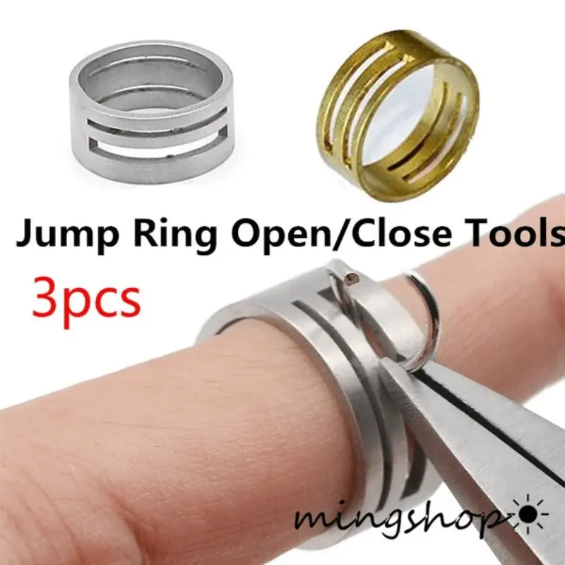 3piece Copper Jump Ring Set Precision Jewelry Making Toolkit
