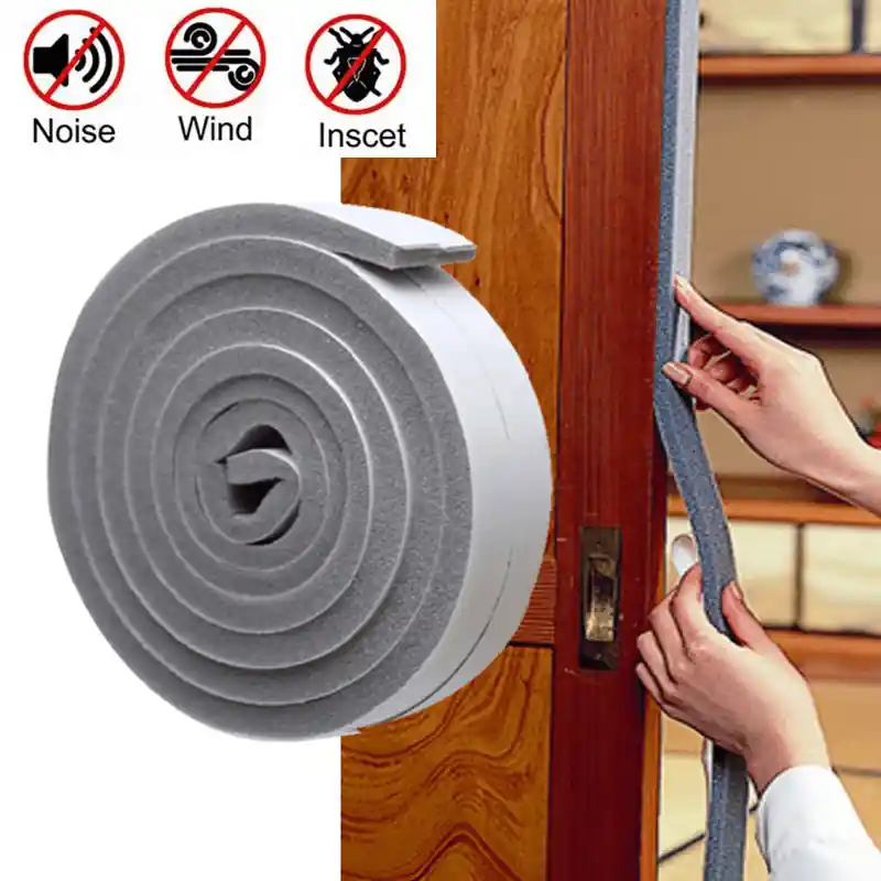Soundproof Multipurpose Foam Sealing Strip For Doors Windows Easy Install
