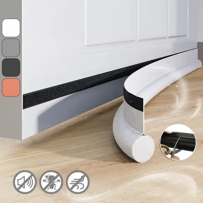 Adjustable Selfadhesive Weatherproof Door Draft Stopper Soundproof Seal Strip