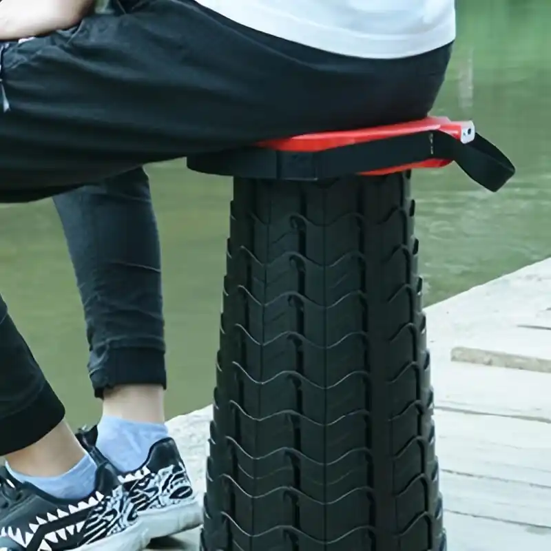 Ultralight Foldable Camping Stool Portable Compact Outdoor Hiking Chair