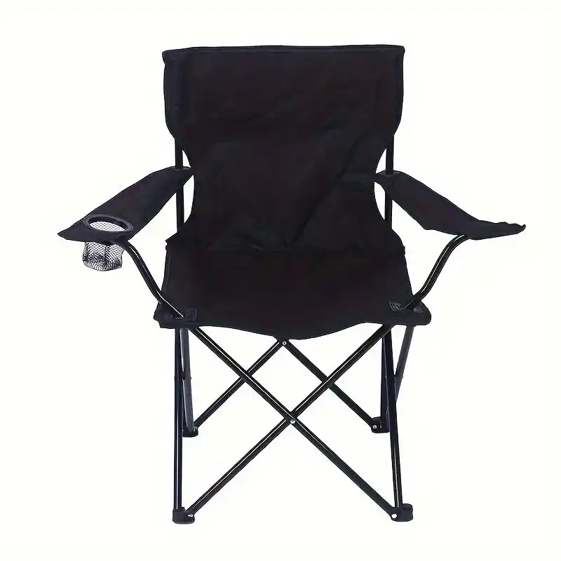Portable Lightweight Folding Camping Chair Durable Reclining Easyclean Outdoor Seat