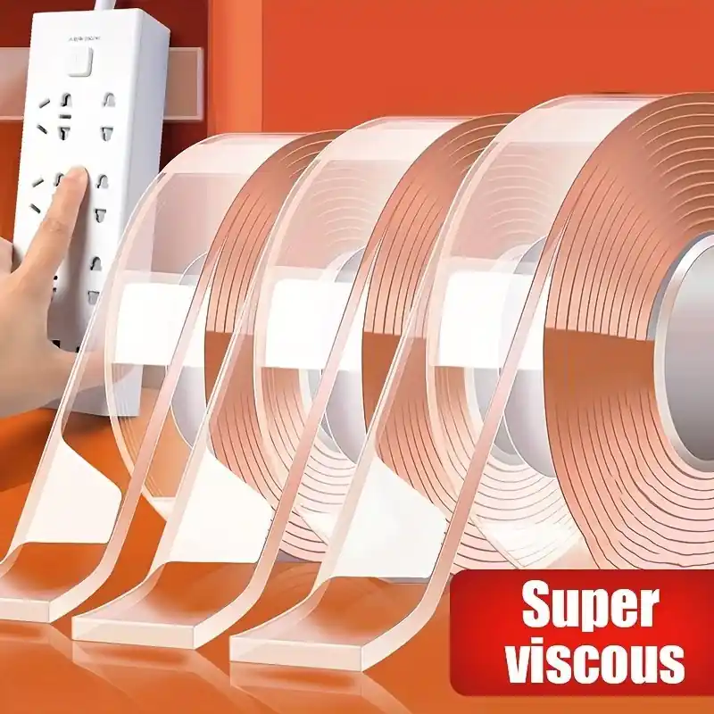 Nano Tape Super Strong Double Sided Waterproof Adhesive For Kitchen Bathroom