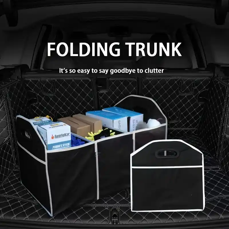 Multifunctional Foldable Car Trunk Storage Box Ultimate Car Organizer