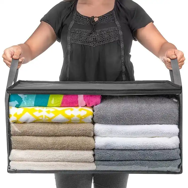 Heavyduty Large Capacity Dustproof Storage Bag Zippered Versatile Organizer