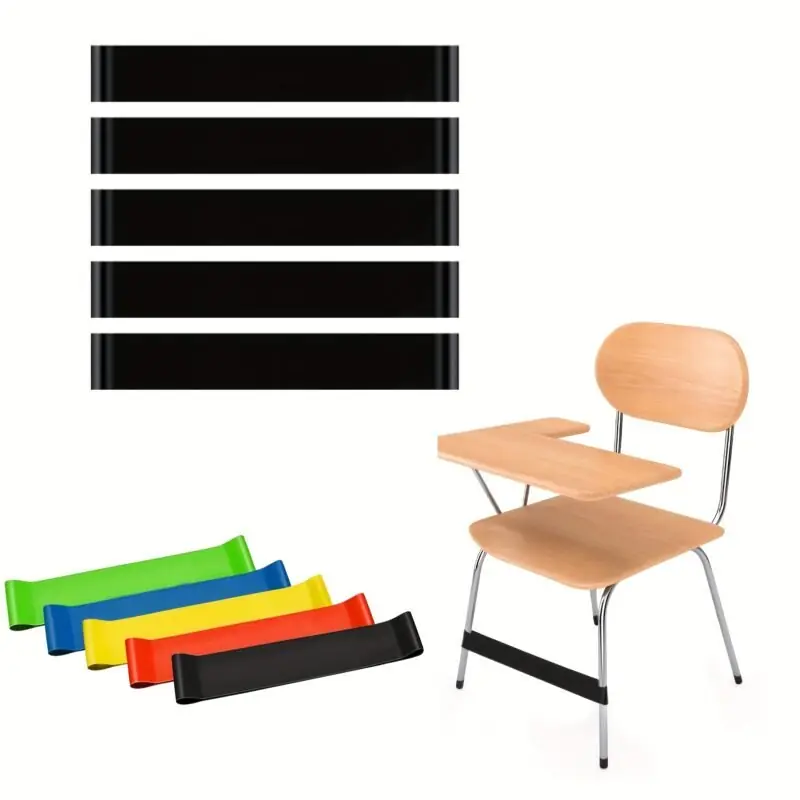 Colorful 5pack Adhd Fidget Chair Bands Sensory Stretch Resistance Straps