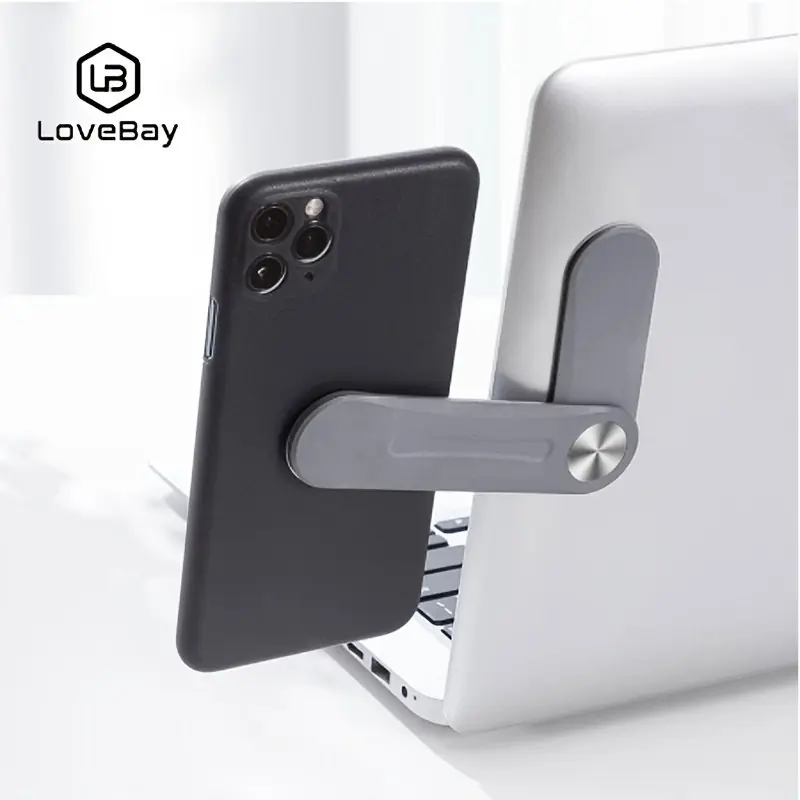 Dual Monitor Laptop Screen Holder Magnetic Sticky Plastic Expansion Bracket