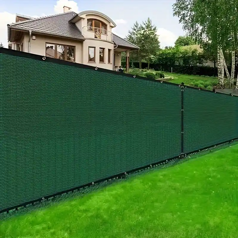 Privacy Fence Screen With Grommets Uvresistant Shade Net For Outdoor Use